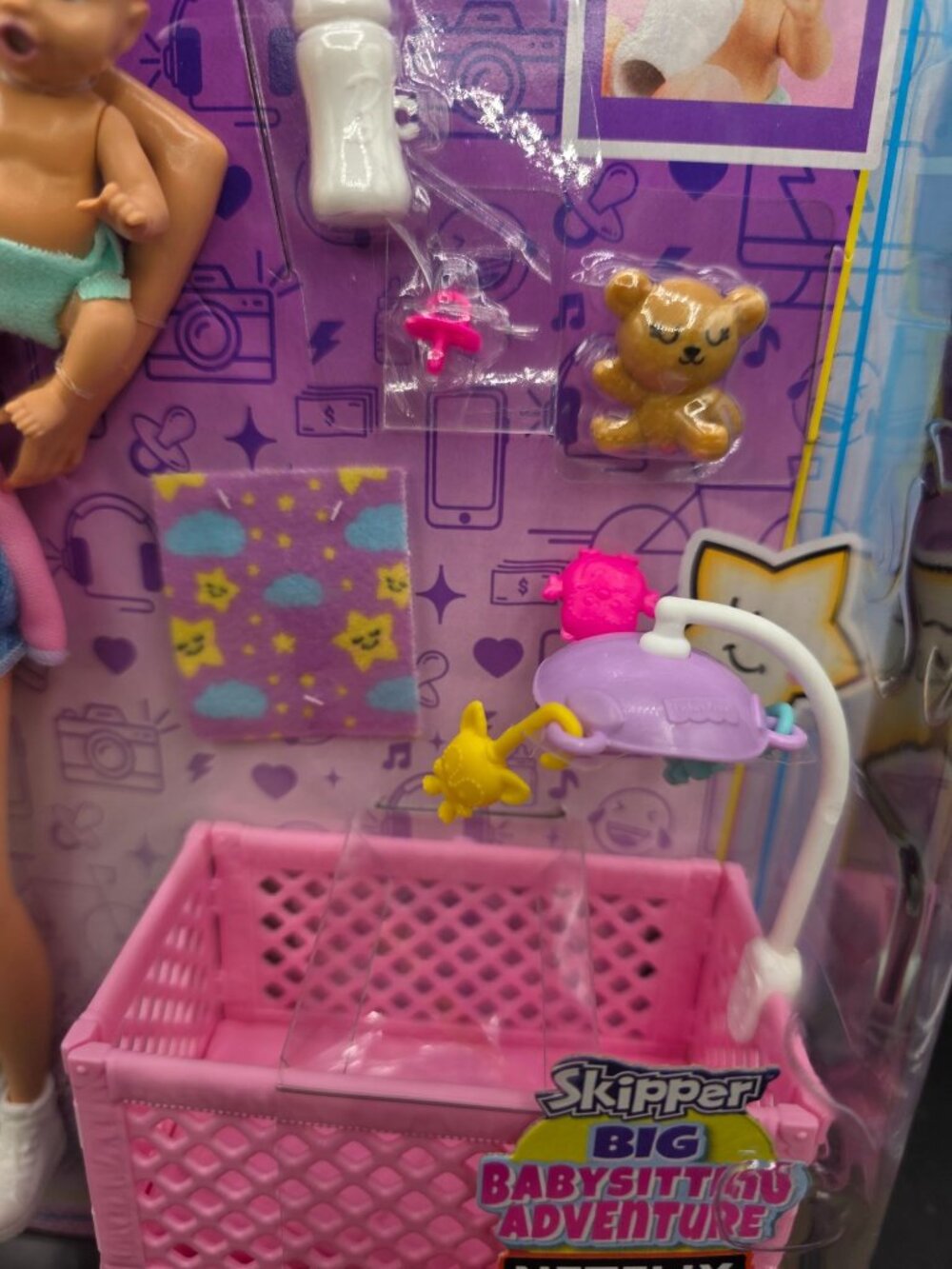 Barbie Skipper Babysitters Inc Big Babysitting Adventure Doll Playset New - Picture 5 of 8